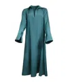 Max Mara Flared Dress In Blue