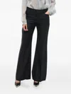 Max Mara High-waisted Mira Pants In Black