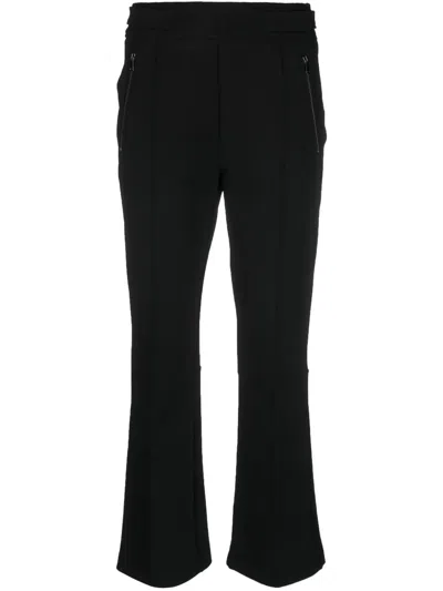 Max Mara Flared-leg Trousers In Black