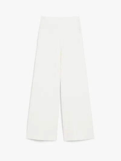 Max Mara Flared Pants In Technical Jersey