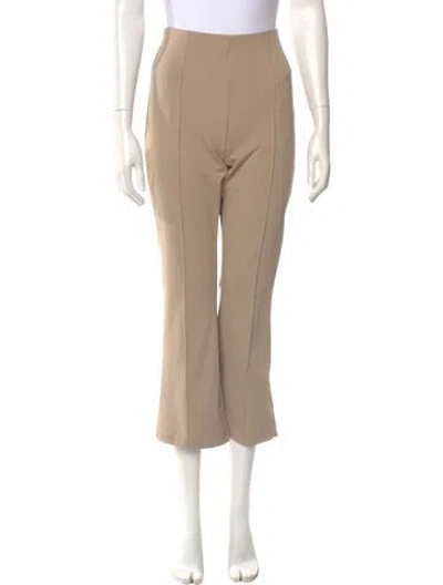 Pre-owned Max Mara Flared Pants In Neutral