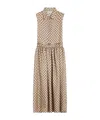Max Mara Sesia Antique Rose Silk Dress