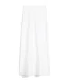 Max Mara Women Vernice Midi Skirt In White