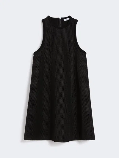 MAX MARA FLARED TECHNICAL MESH DRESS