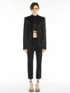 Max Mara Flared Trousers In Black