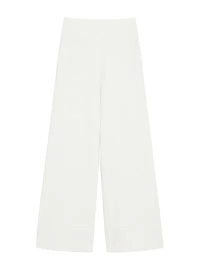 MAX MARA FLARED TROUSERS IN TECHNICAL JERSEY