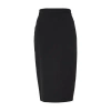 Max Mara Flash Midi Skirt In Black