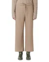 Max Mara Floria Drawstring Trousers In Brown