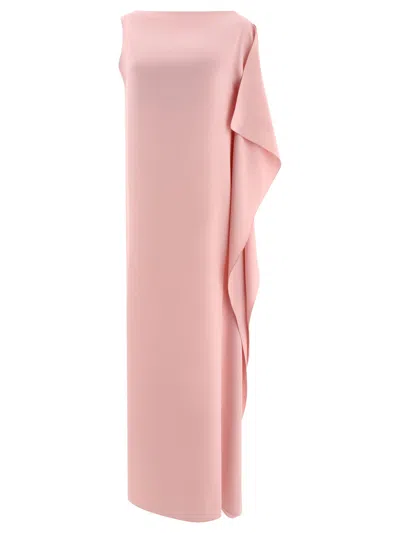 Max Mara Flouncy Pink Dress For Women