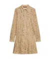 Max Mara Women's Education - Floral Lace Chemise Dress In Nude