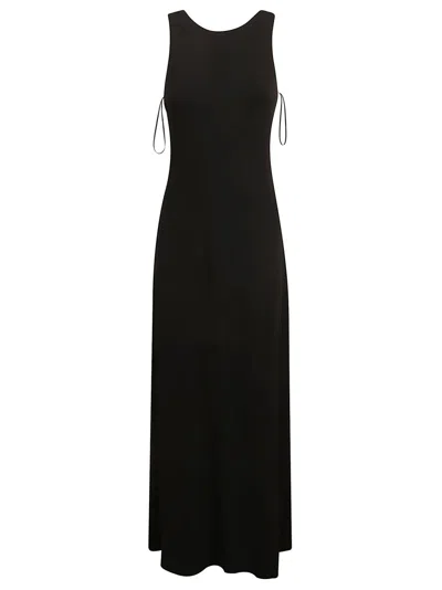 Max Mara Flowing Black Maxi Dress