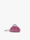 MAX MARA FLUFFY FABRIC NANO PASTICCINO BAG