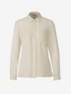 Max Mara Fluid Semi-transparent Blouse