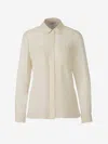 Max Mara Vongola Shirt In Two Pockets On The Front