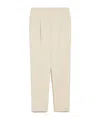 Max Mara Fold Design Casual Pants In Nude