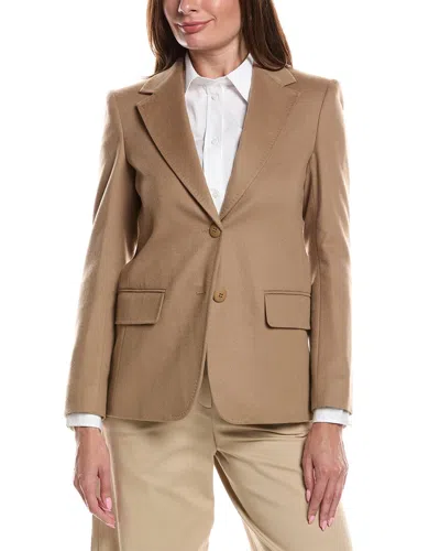 Max Mara Folgore Jacket In Brown