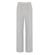 Max Mara Folk Grey Pants In Gray