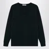 Max Mara Women's Forest Green Wool Sweater