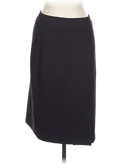 Pre-owned Max Mara Formal Skirt In Black