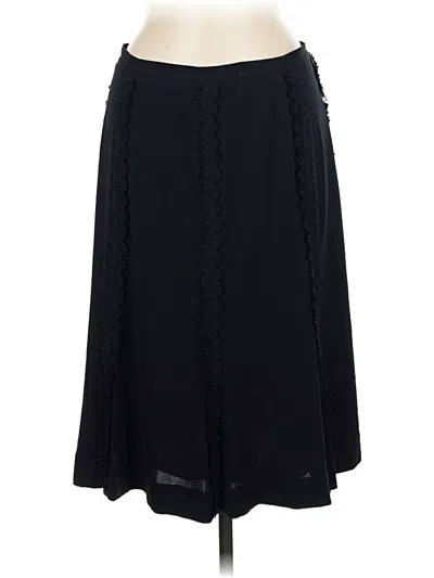 Pre-owned Max Mara Formal Skirt In Black