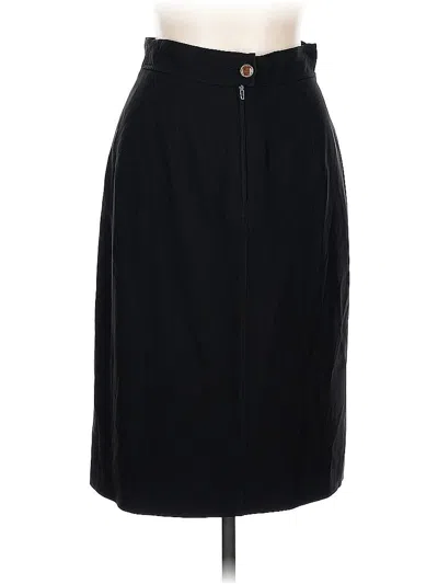 Pre-owned Max Mara Formal Skirt In Black