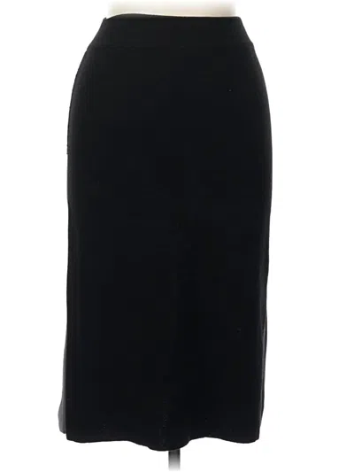 Pre-owned Max Mara Formal Skirt In Black