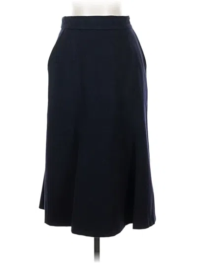 Pre-owned Max Mara Formal Skirt In Blue