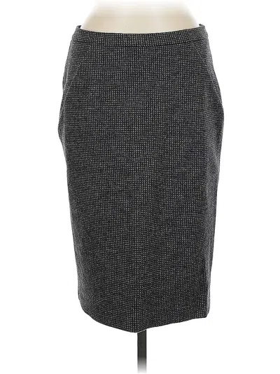 Pre-owned Max Mara Formal Skirt In Gray
