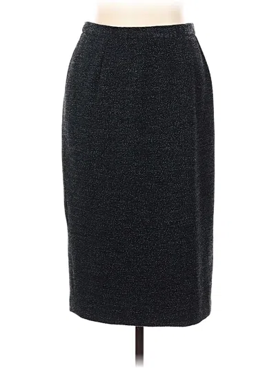 Pre-owned Max Mara Formal Skirt In Gray