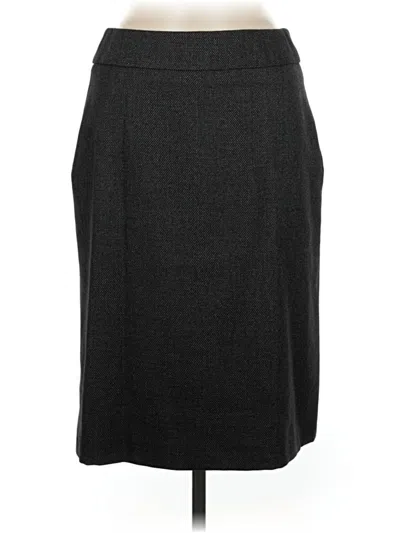 Pre-owned Max Mara Formal Skirt In Gray