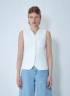 Max Mara Women Fornove Waistcoat In White