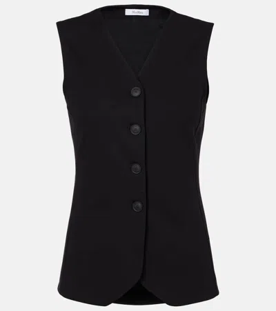 MAX MARA FORNOVO JERSEY VEST
