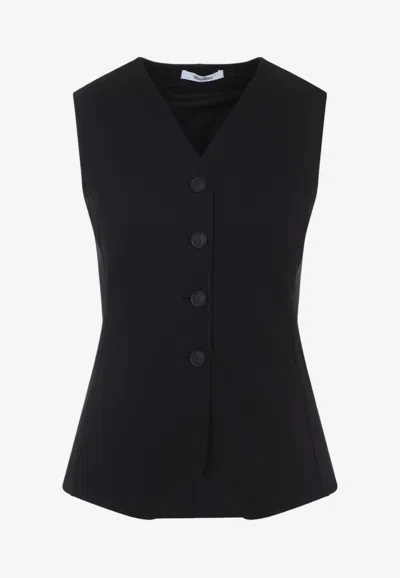Max Mara Fornovo Single-breasted Vest