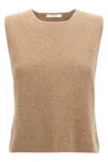 Max Mara Knit Fabric Round Neck Sleeveless Top
