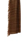 Max Mara Fiesole Foulard In Argilla