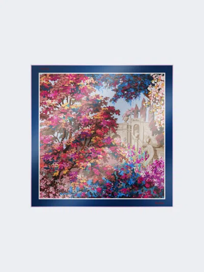 MAX MARA FOULARD EN SOIE AVEC IMPRIMÉ