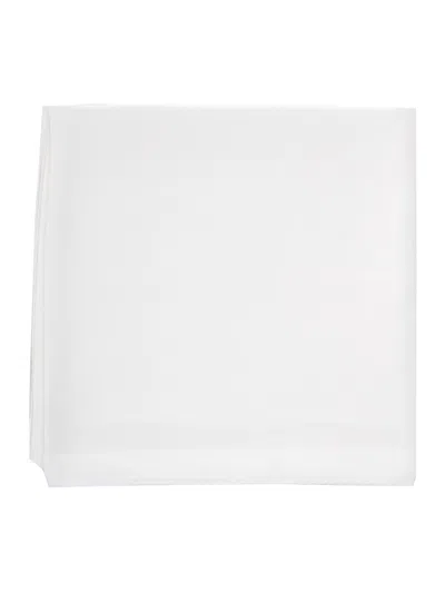 Max Mara Foulard Lampone In White