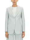 Max Mara Fox Jacket In Azure