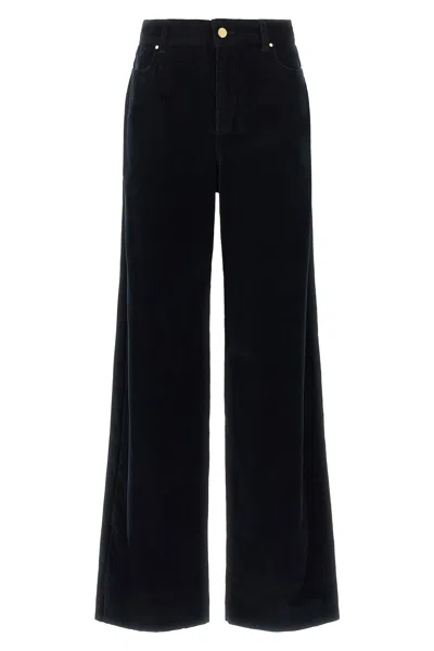 Max Mara 'fragola' Palazzo Pants In Black