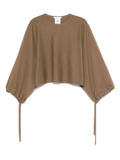 Max Mara Frais Jumper In Brown
