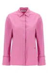 Max Mara Sfilata Stretch Cotton Francia Shirt With Double Cuffs