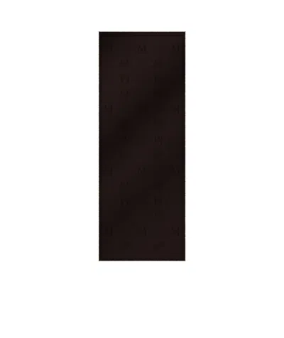 Max Mara Frayed-edge Scarf In Black