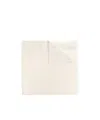 Max Mara Frayed-edge Scarf In White