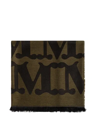 Max Mara Frayed Scarf In Pink