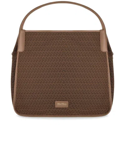Max Mara Freda Brown Handbag