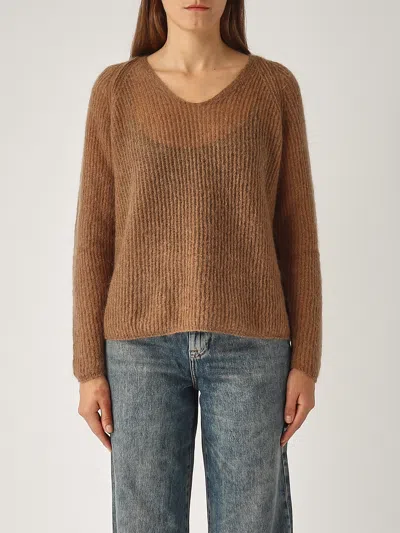 Max Mara Fresis Sweater In Cammello