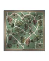 Max Mara Frida Wool & Silk Square Scarf In Green
