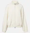 Max Mara Jacke Frine Aus Jersey In White