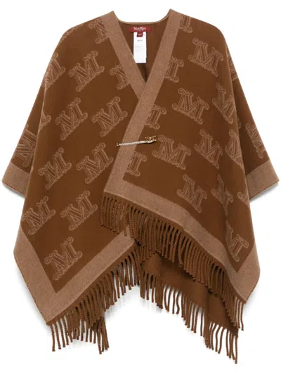 Max Mara Frinestd Scarf In 褐色