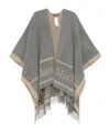Max Mara Studio Capes In Gray